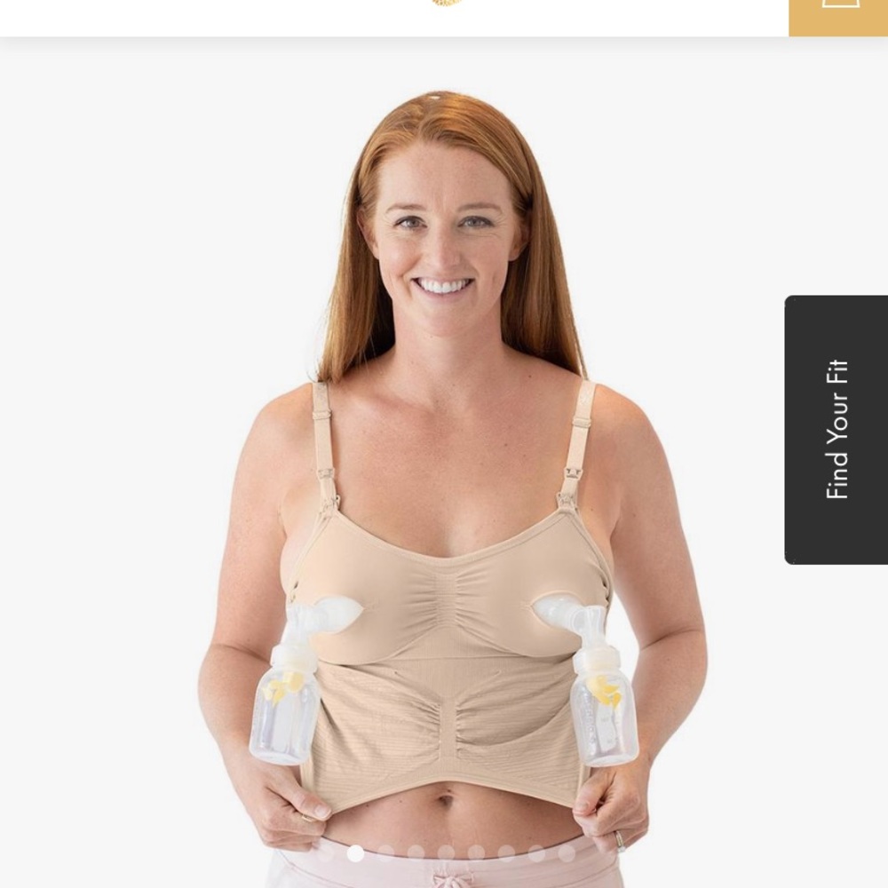 Kindred Bravely Hands-Free pumping/nursing bra